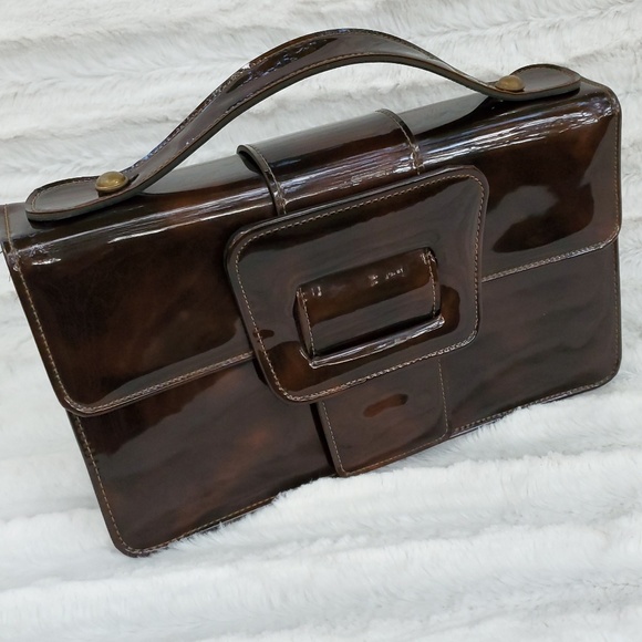 Vintage Delicato by Markay patent leather purse - Picture 2 of 6